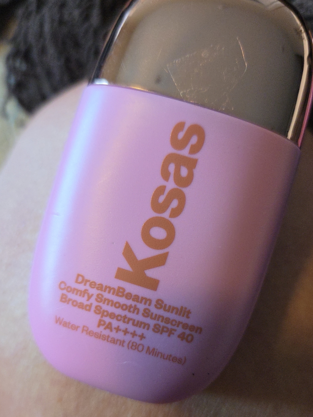 Kosas Pink Lavender DreamBeam Sunlit SPF 40 Sunscreen New Sealed.
